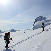 wapta traverse lake louise canada