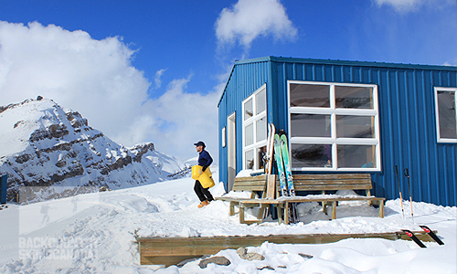 Backcountry Skiing Canada, wapta traverse,  Peyto Hut, Bow Hut, Balfour Hut, Scott Duncan Hut, Mt. Olive, Mt. Balfour