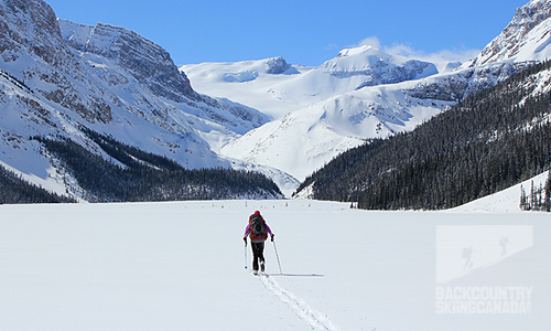 Backcountry Skiing Canada, wapta traverse,  Peyto Hut, Bow Hut, Balfour Hut, Scott Duncan Hut, Mt. Olive, Mt. Balfour