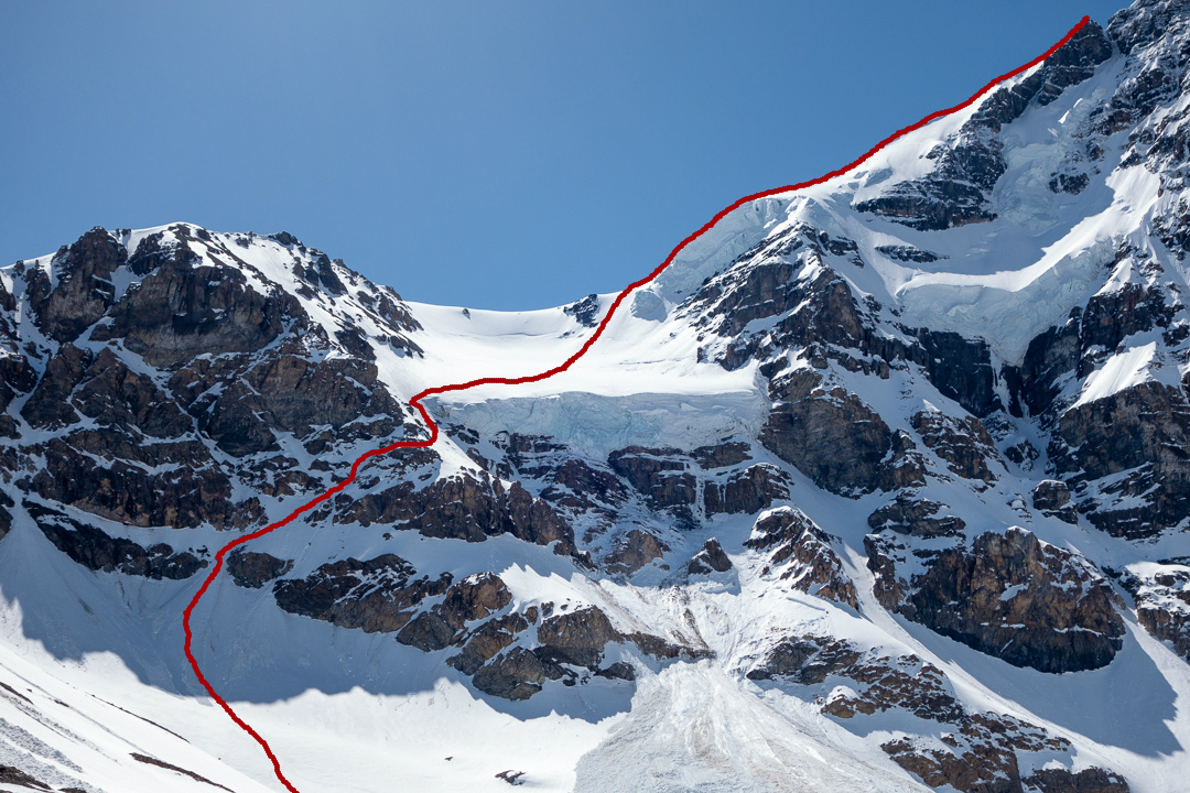 Video: Mt. Kitchener East Ridge Ski Descent