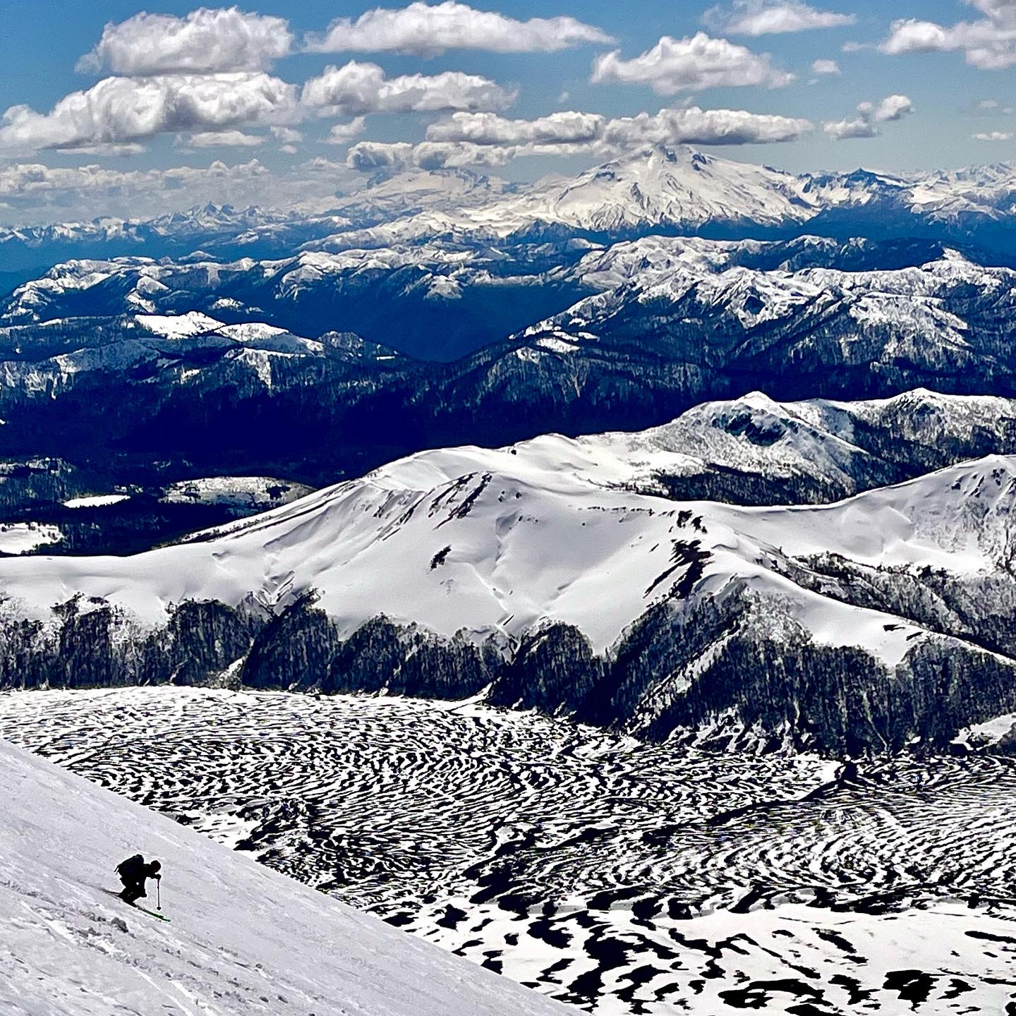 Volcano Skiing in Chile