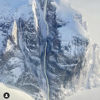 Huge Baffin Island ski line: First descent of Polar Moon Couloir