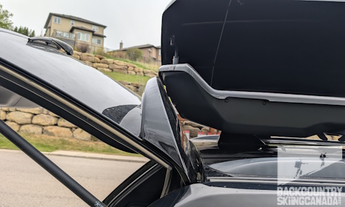 Thule Motion 3 Cargo Box hatch clearance