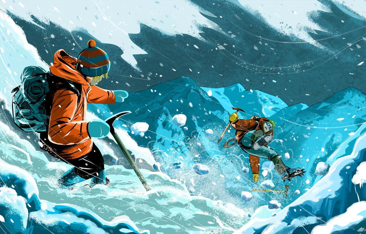Buried Alive: Three days of doubt and terror on Alaskas Peak 9448