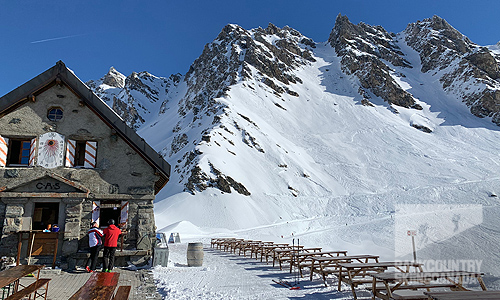 Skiing touring Verbier Switzerland