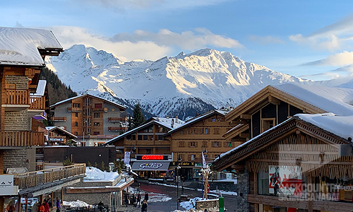 Skiing touring Verbier Switzerland