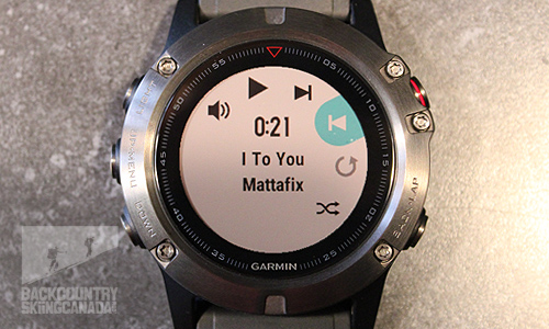 garmin 5 music