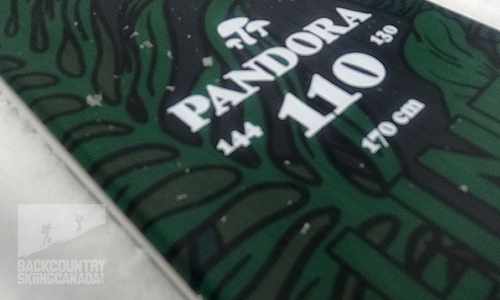 Line Pandora 110 Skis