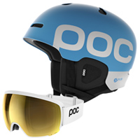 POC Orb Clarity Goggle and Auric Cut BC SPIN Helmet