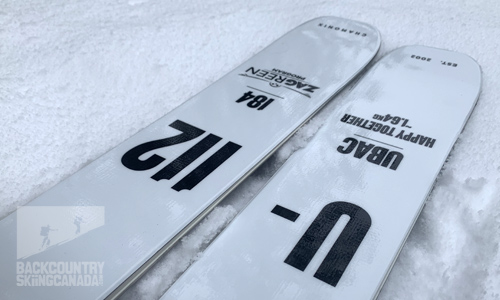 ZAG UBAC 112 Skis