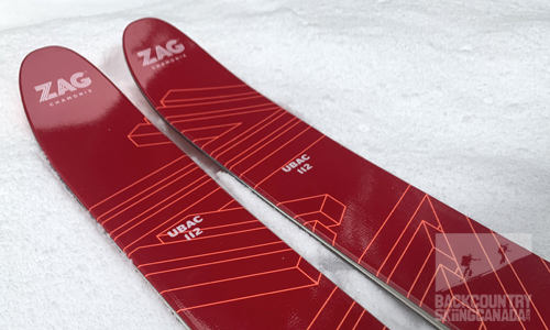 ZAG UBAC 112 Skis