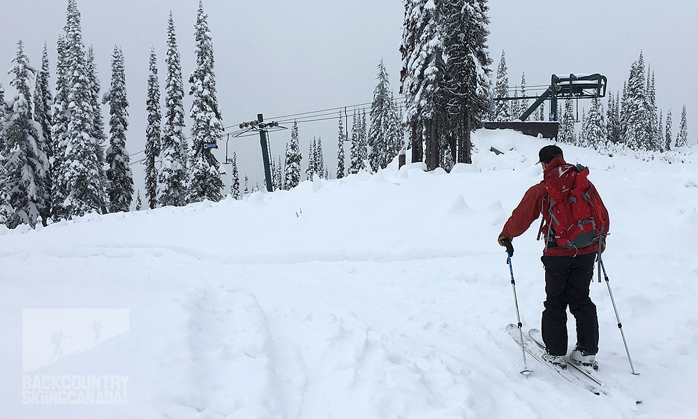 backcountry skiing Whitewater