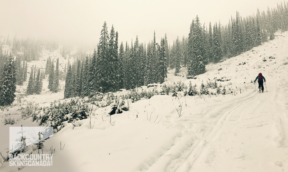 backcountry skiing Whitewater