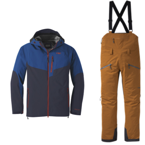 Outdoor Research Hemispheres Jacket and Bibs