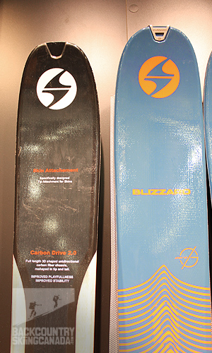 New Blizzard Zero G Skis