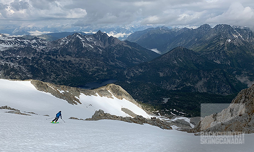 Summer Skiing Kokanee Glacier