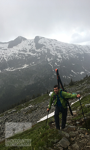 Summer Skiing Kokanee Glacier