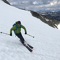 Skiing Kokanee Glacier in July