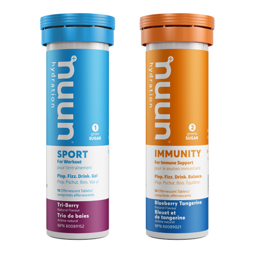 Nuun Sport, Nuun Immunity & Nuun Endurance