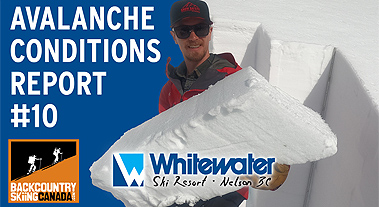 Avalanche Conditions Report - VIDEO