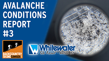 Avalanche Conditions Report - VIDEO