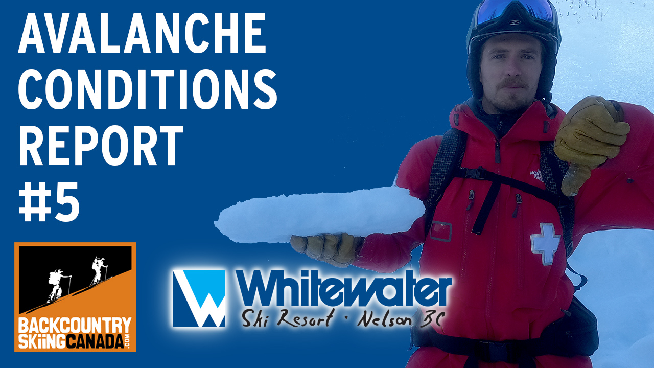 Avalanche Conditions Report Video