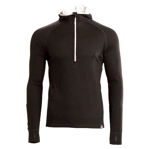 Isobaa Merino 200 Zip Neck Hoodie