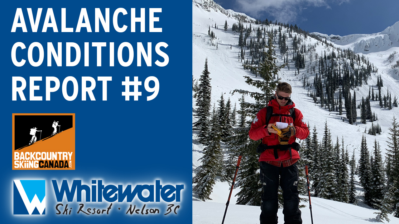 Avalanche Conditions Report VIDEO