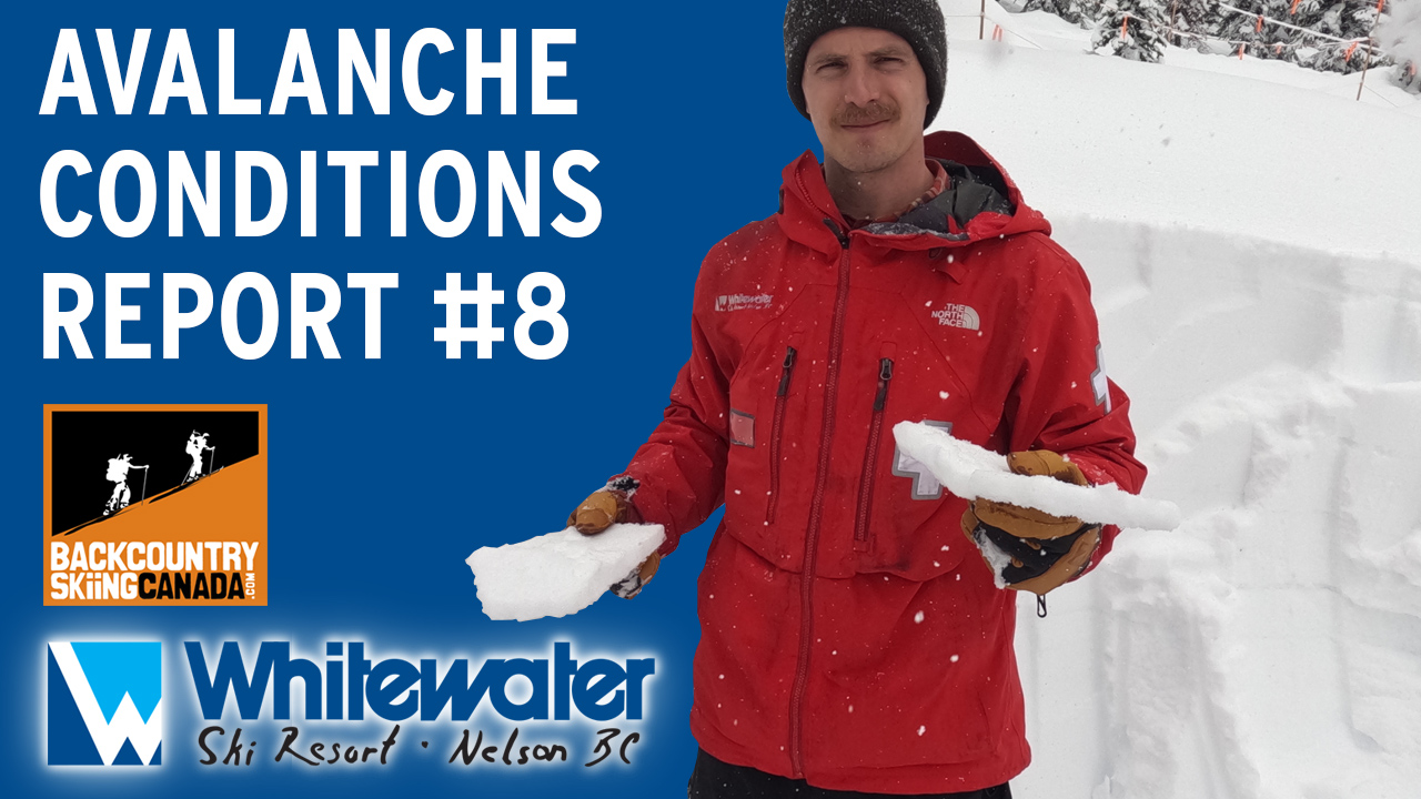 Avalanche Conditions Report VIDEO