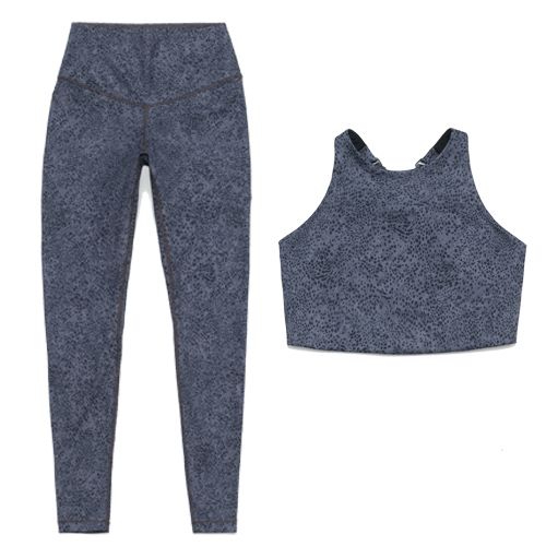 Lole Burst Ankle Leggings and Burs Up Light Support Sports Bra