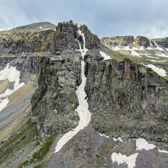 Who is still skiing in July?