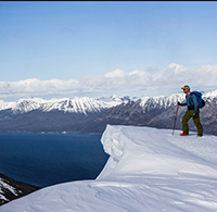 Boat Access Only Backcountry Skiing Argentina Style