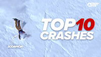 Freeride World Tour 2023 Top 10 Crashes - VIDEO