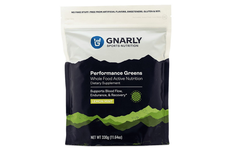 Powdered greens are a popular way to supplement your diet by boosting your nutrient intake with a spectrum of whole food ingredients and vitamins in a convenient powder format. You simply mix the powder with water, include in your favourite smoothy or shake and drink. It is difficult for most people to get all the nutrients they need in a day due to their busy schedule, poor diet or a combination of the two and this is where Gnarly’s Performance Greens can help. It provides a similar boost to that of a multivitamin and gives your body all the micronutrients it needs to perform and recover optimally.  Gnarly says that Performance Greens are a “whole food nutrition for active individuals which provide all the essential micronutrients for optimal performance, energy and recovery.” Performance Greens contain effective doses of whole food ingredients that are meaningful for athletes such as: beetroot, tart cherry and pomegranate for blood flow; Cordyceps and Ginseng for energy, Reishi for immune support, Omega 3’s to combat inflammation, probiotics for digestion/gut health and Turmeric for recovery. In addition, it’s a good source of Iron, Vitamin A, Thiamine, Riboflavin, Vitamin B6, Vitamin B12, Vitamin E and Vitamin C—which all occur naturally.  Unlike most other powdered greens, Gnarly believes in full transparency and states right on the label what ingredients are included in their Performance Greens and how much of each is used—in both grams and daily value. Other brands typically use proprietary blends and won’t state what they are formulated with or how much of each ingredient is used, not so with Gnarly Performance Greens.   Overall my diet is pretty clean and qualifies me as a pescatarian it can always use more greens and I’ve found that the convenience of Gnarly Sports Nutrition’s Performance Greens can’t be beat. I typically only eat two meals a day so starting my day off with a serving of Performance Greens mixed with 240-300ml / 8-10 oz of water provides me with a boost of nutrients that I feel good about taking first thing in the morning. Not to mention it’s also ideal to hydrate as soon as you wake in the morning and taking Performance Greens with a healthy dose of water is a great way to start the day hydrated. This is especially true when I have a hike, paddle, run or winter ski tour planned later that morning as the small number of calories included with the long list of nutrients and vitamins in the Performance Greens provides the boost I need to make it until lunchtime. The flavour is also far better than most powdered greens on the market as it’s not overpowering, not too sweet (thanks to stevia leaf extract) but just the right combination that makes me feel like I’m looking after my health.  Features: A whole food mix, made with carefully selected ingredients at effective doses Packed with a range of micronutrient-rich, organic superfoods to support optimum performance and recovery Great-tasting formula Vegan,  GMO-free, soy free and gluten-free Gentle on your stomach Easily absorbed Contains no artificial colours, flavours or sweeteners Fully transparent ingredient list with the amount of each in grams and percentage of the daily value NSF Sport Certified  Contains: 100% Recommended Daily Allowance of 14 Vitamins and Minerals 100% Vegan Vitamin D 500mg of Organic Beet Root, Organic Cordyceps, Organic Turmeric Cordyceps for energy Turmeric to optimize recovery. Organic superfoods, including cracked cell wall chlorella and spirulina,   Specs: Flavours: Blueberry Acai, Lemon Mint Size: Bag - 30 servings, Travel Pack - 10 individual servings Price: $63.33CAN / $43.45US (Bag)