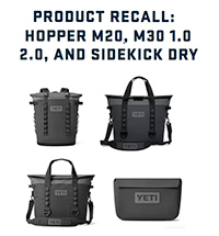 YETI recalls over 1.9 Million Coolers