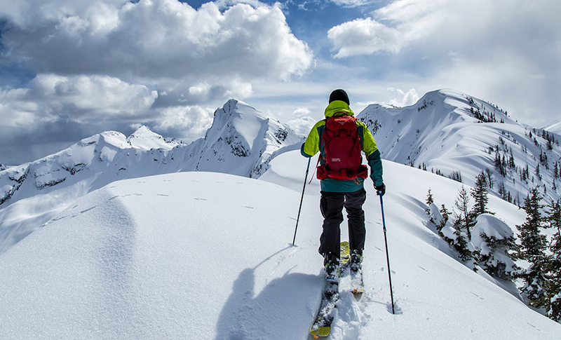 backcountry skiing