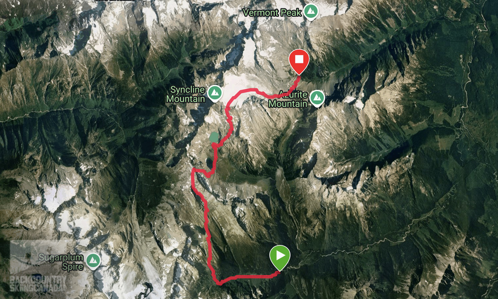 Bugaboo to Rogers Pass Ski Traverse