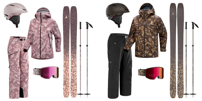 Atomic Arcteryx Grottoflage Collab