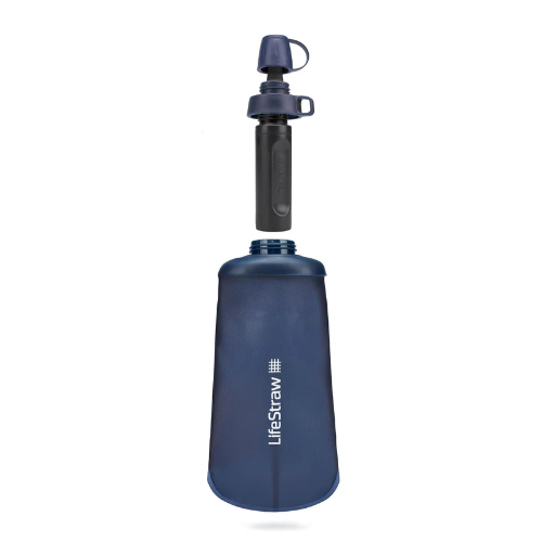 LifeStraw Peak Series Collapsible Squeeze 1L Bottle with Filter