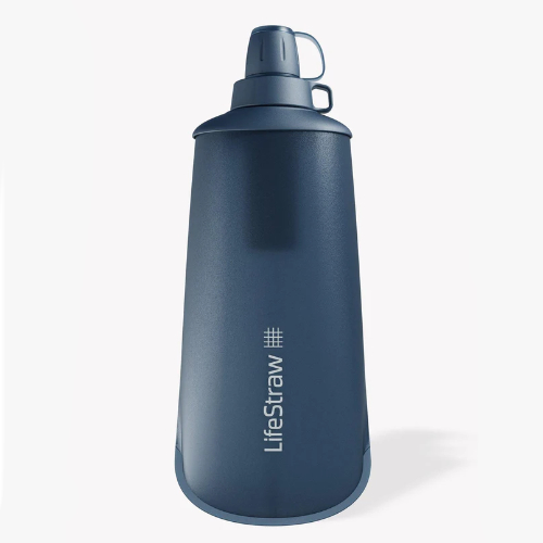 LifeStraw Peak Series Collapsible Squeeze 1L Bottle with Filter