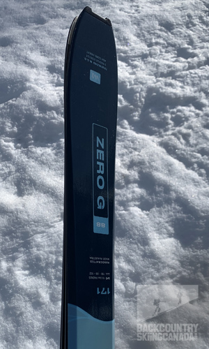 Blizzard Zero G 88W Skis