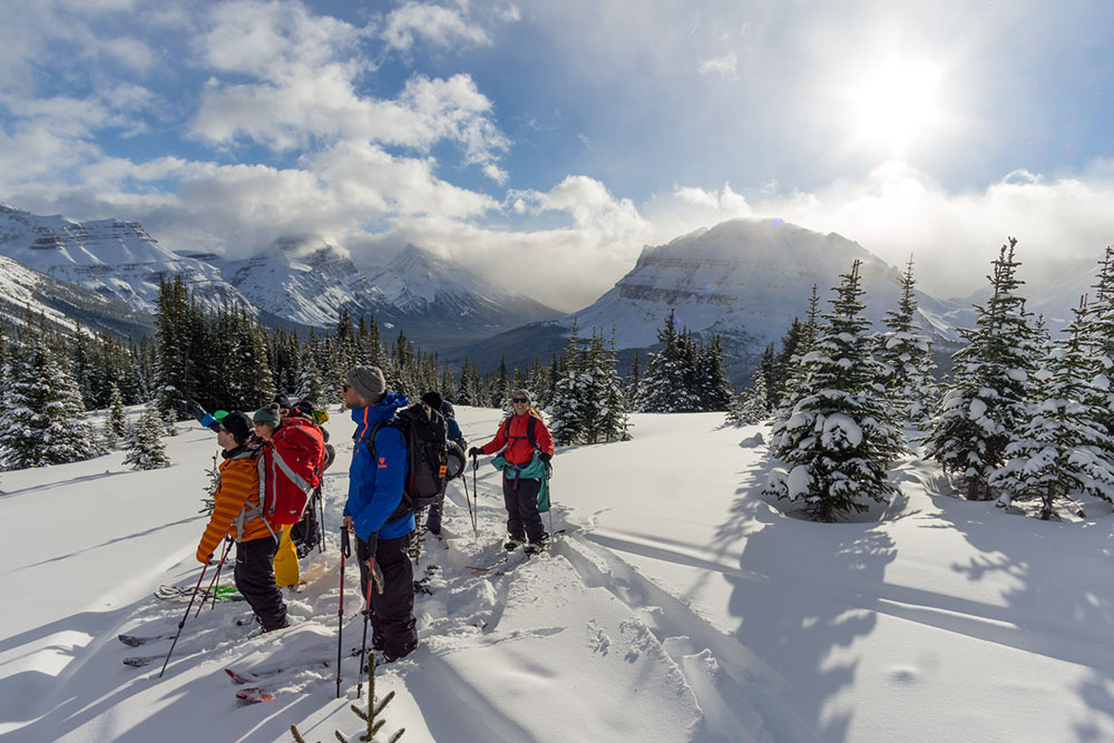 backcountry skiing