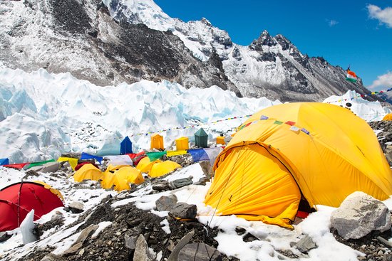 EVEREST BASE CAMP SET TO MOVE DUE TO MELTING KHUMBU GLACIER